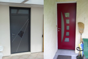 Porte d'entr&eacute;e Habitat Composite
